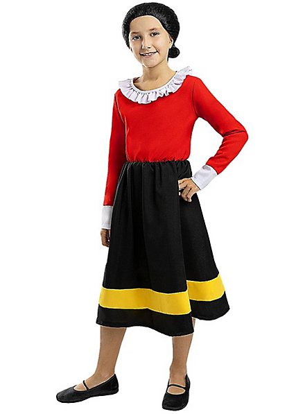 Popeye – Olivia Kostüm für Kinder
