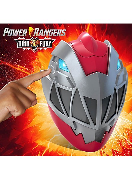 Power Rangers Dino Fury Red Ranger electronic Mask - maskworld.com