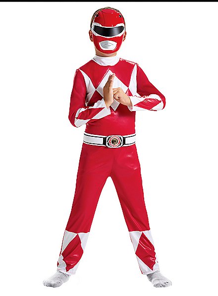Power Rangers red costume for children