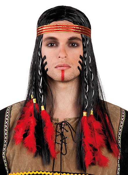Prairie American Indian Wig