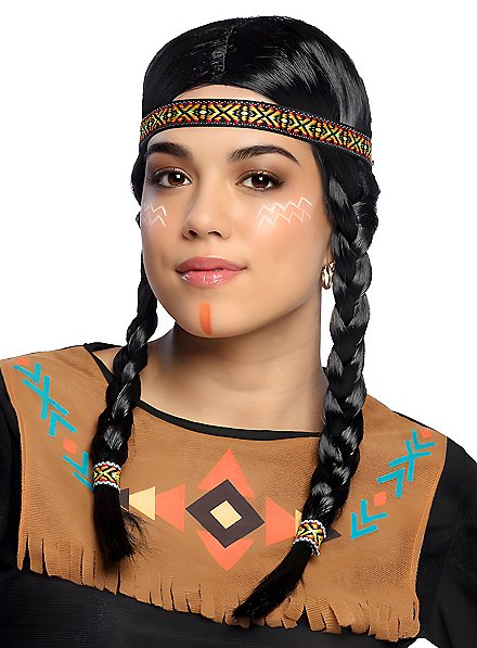 Prairie American Indian Wig Women