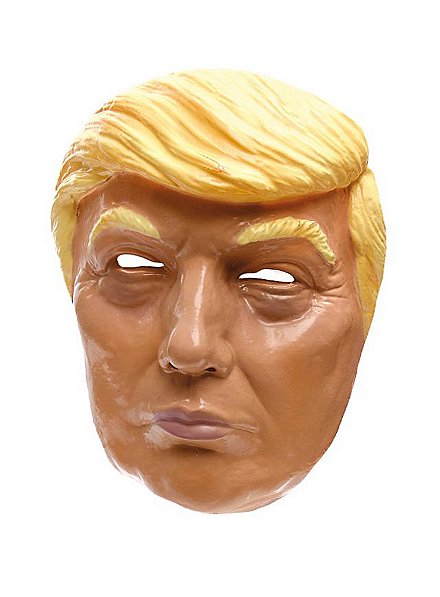 President Trump Maske aus Kunststoff
