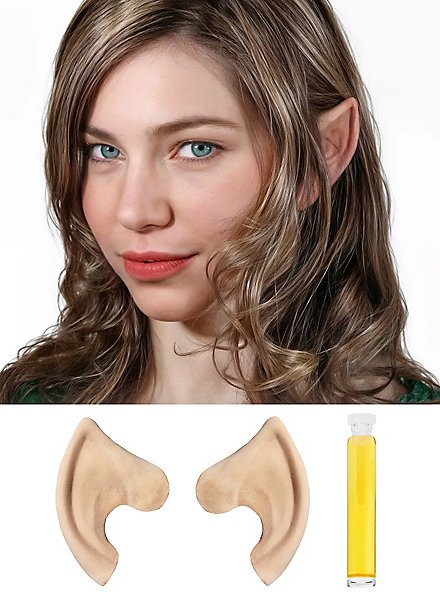 Prothèse en latex Oreilles d'elfe de la forêt