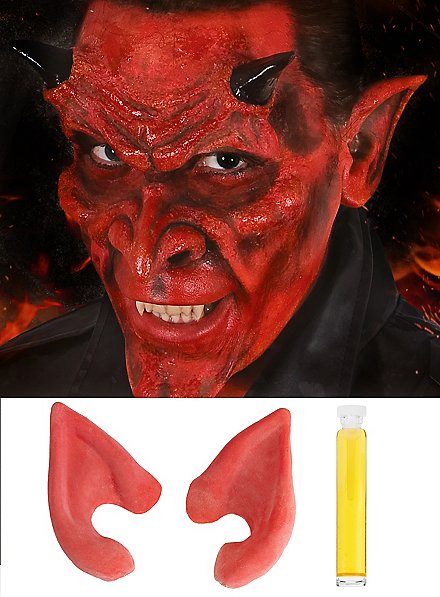 Prothèses en latex oreilles de diable