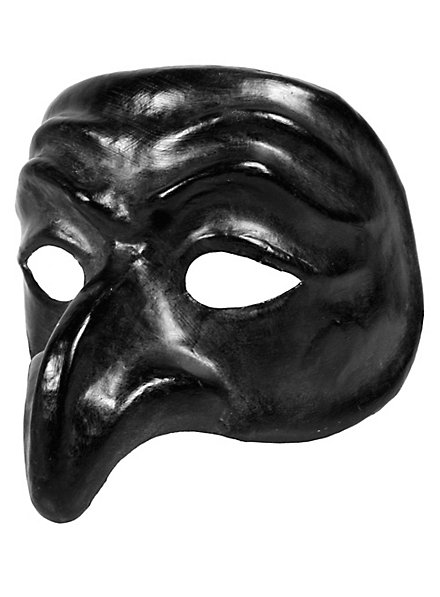 Pulcinella Sort - Venetiansk Maske