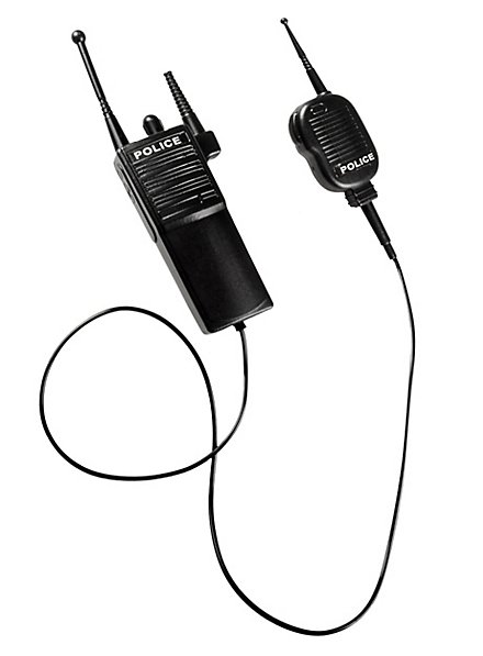 Radio della polizia deco