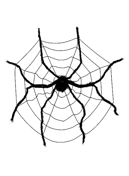 Ragno Gigante Luminoso Per Halloween, 132 Cm, Con 90 Luci LED, Impermeabile IP44, Per Esterni, Con Picchetti Di Fissaggio - 5
