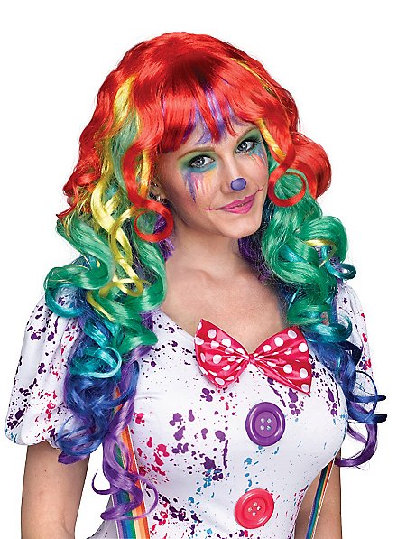 Rainbow Curls Wig