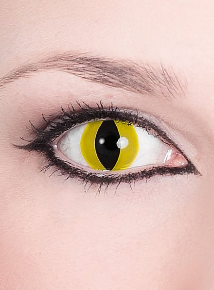 Raubtier gelb Kontaktlinsen
