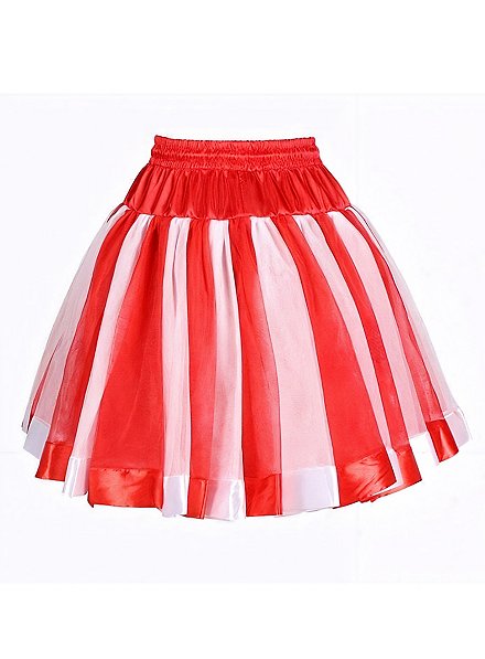 Red And White Striped Petticoat