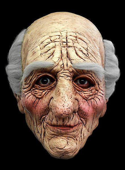 Rentner Maske aus Latex