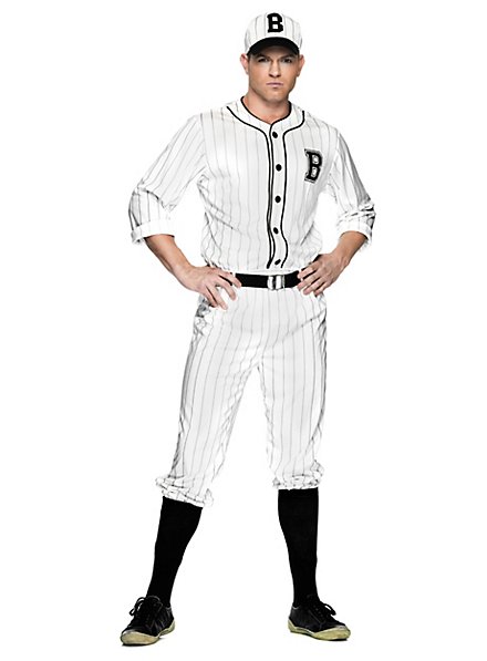 Retro Baseball Player Costume