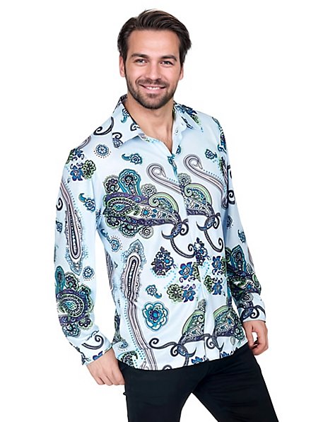 Retro-Hemd, durchgeknöpft, 1-tlg