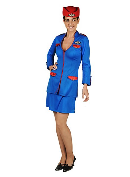 Retro Stewardess Kostüm
