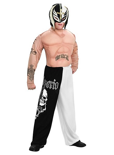 REY MYSTERIO WRESTLING WWE FANCY DRESS UP MASK CHILDRENS COSTUME RAY UK 2 TWO 