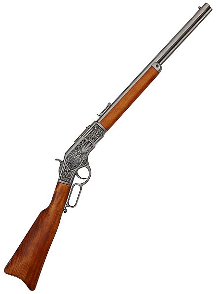 Rifle "Winchester" silver engraved 