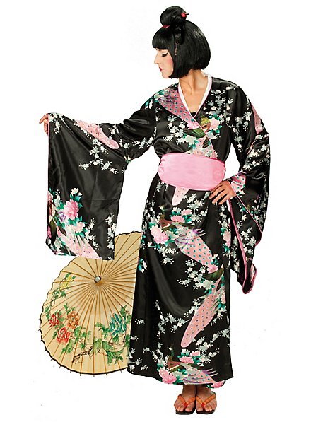 Robe fleurie de geisha