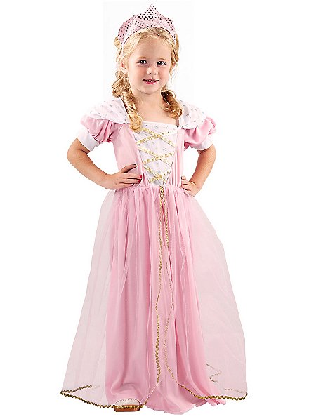 Rosa Märchenrprinzessin Kostüm für Kinder