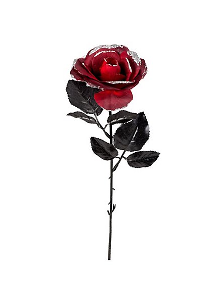 Rose rouge fleur décorative