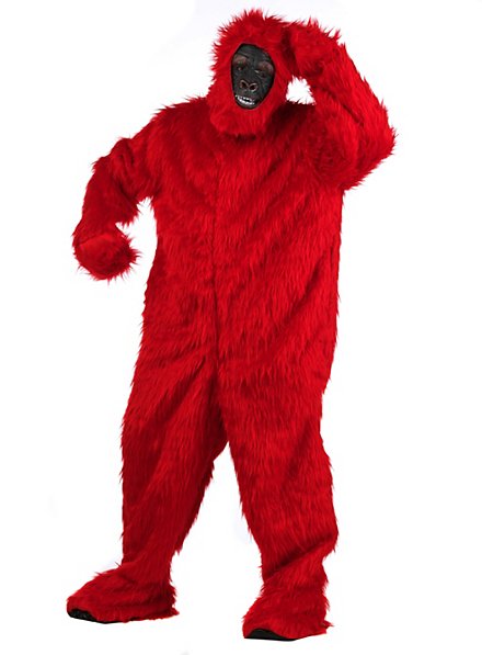 Roter Gorilla Kostüm