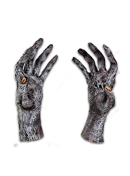 Rotten zombie hands