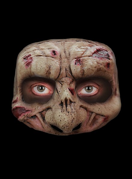 Runzliger Zombie Augenmaske