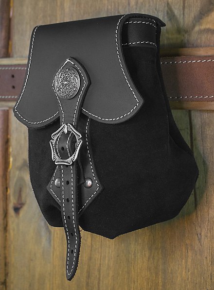 Sac Ceinture Médiéval HENGBIRD - Cuir PU, Style Renaissance, Cosplay, Quotidien, Marron