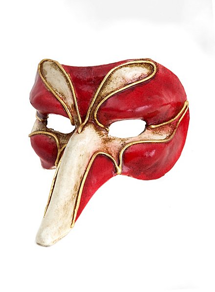 Zanni "Scaramouche Piccolo" Venezianische  Miniaturmaske 