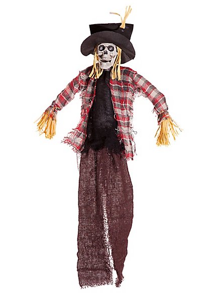Scarecrow skeleton decoration with light & sound