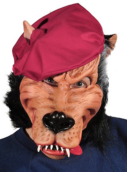 Schmieriger Wolfstyp Maske
