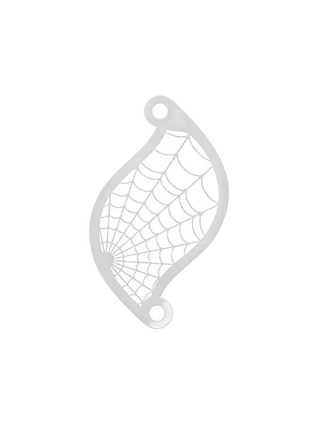 Schminkschablone Spiderweb