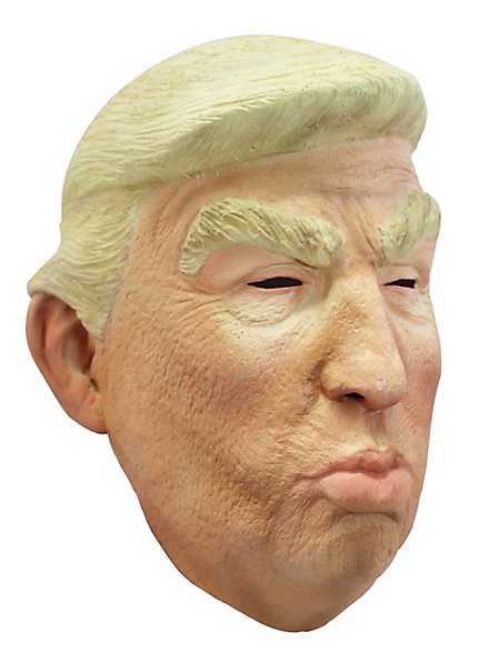 Schmollender Trump Maske