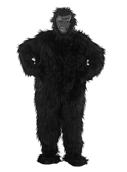 Schwarzer Gorilla Kostüm