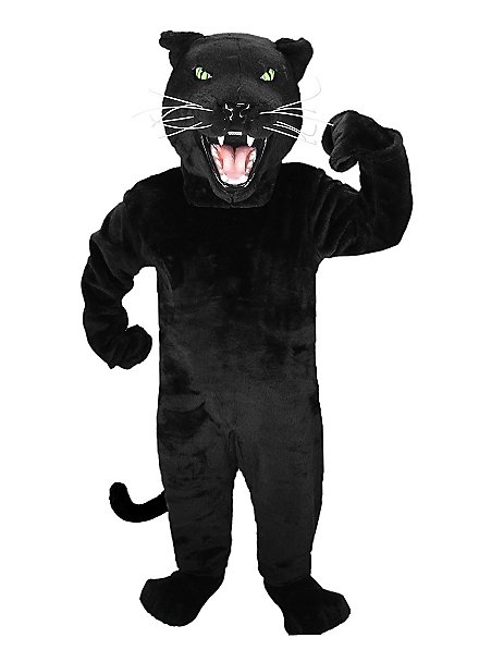 Schwarzer Panther Maskottchen