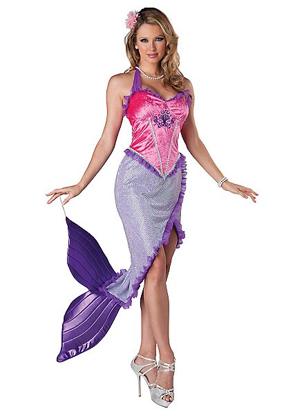 Schwungvolle Meerjungfrau Kostüm