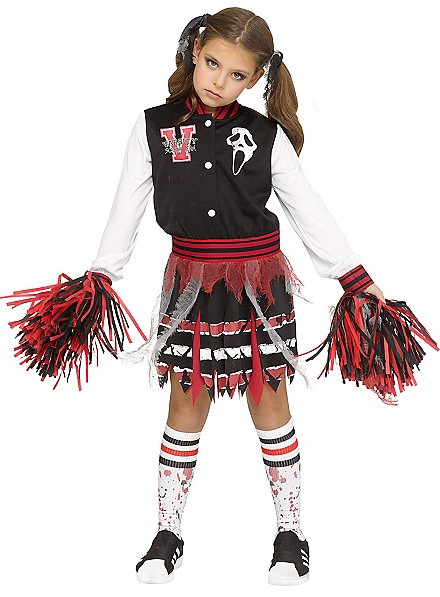 Scream - Ghostface cheerleader costume for children - maskworld.com