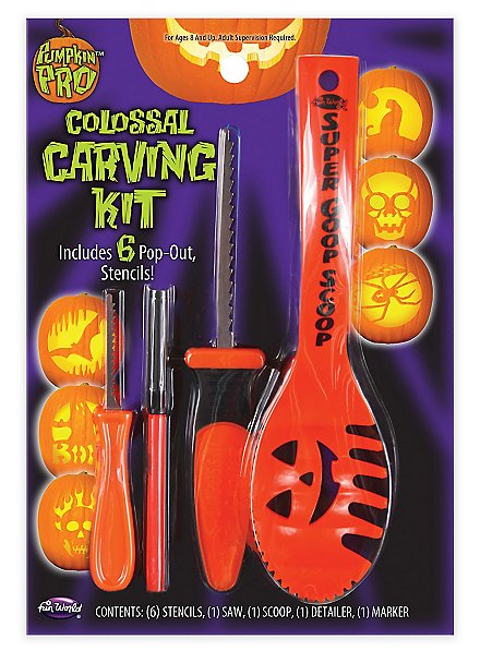 Set De Iniciación Para Calabaza De Halloween