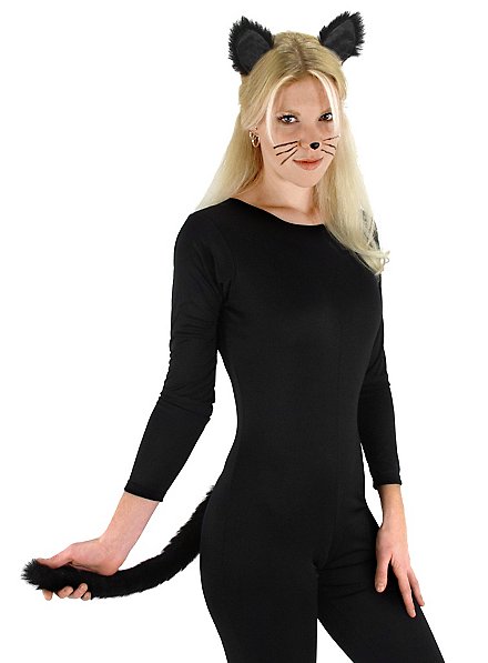 Set di accessori da gatto nero