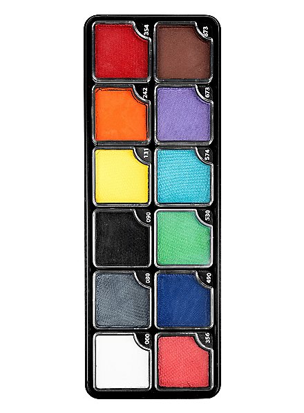 set di colori per il trucco color acqua Halloween