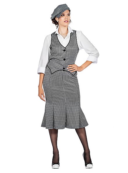 Set di costumi da zia Polly anni '20 per donna