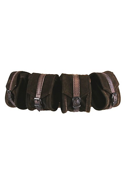 Set di marsupi da cintura, marrone