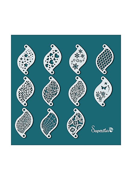 Set Stencil Intarsio Farfalla In Acrilico Trasparente, 7 Misure, Per Router E Lavori Di Falegnameria Decorativa