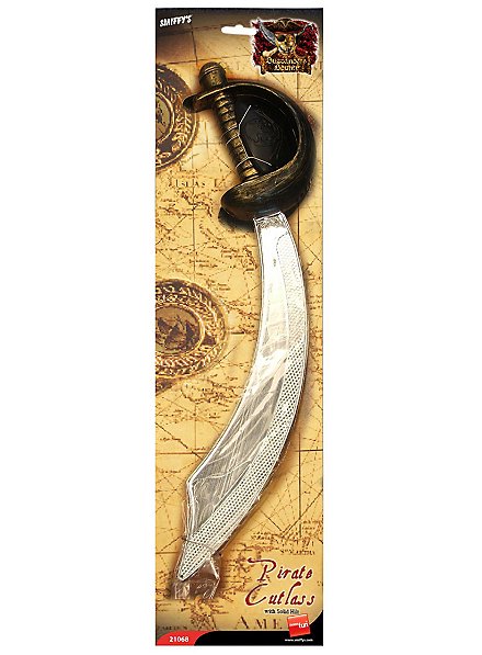 Set sciabola pirata e benda sull'occhio