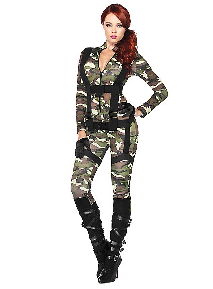 Sexy Army Girl Kostuum
