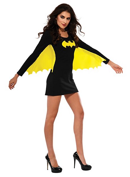 Sexy Batgirl mit Flügeln Kostüm