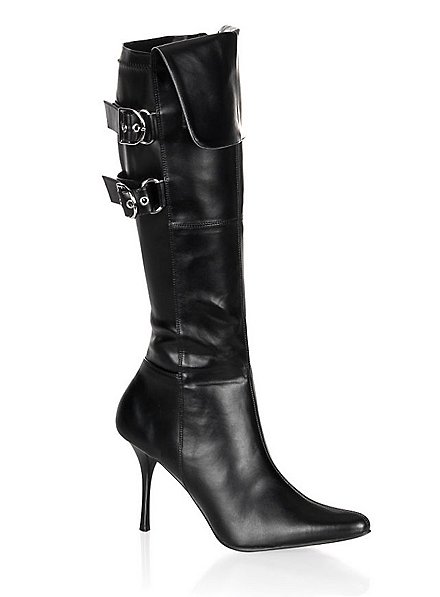 Sexy Buckle Boots black 