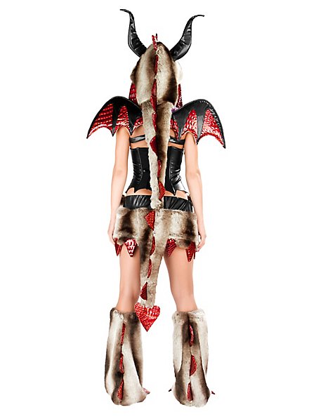 Sexy Fantasy Drache Premium Edition Kostüm