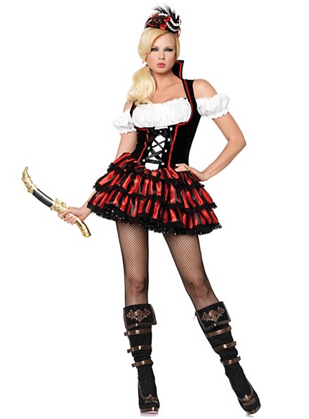 Sexy Seeräubertochter Piratenkostüm