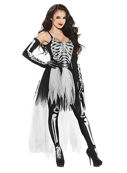 Sexy Skelett Kleid