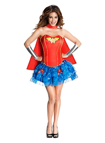 Sexy Wonder Girl Costume (Faulty Item) - maskworld.com